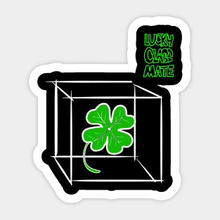 St Patrick's Day Lucky Classmate Boxed Sticker